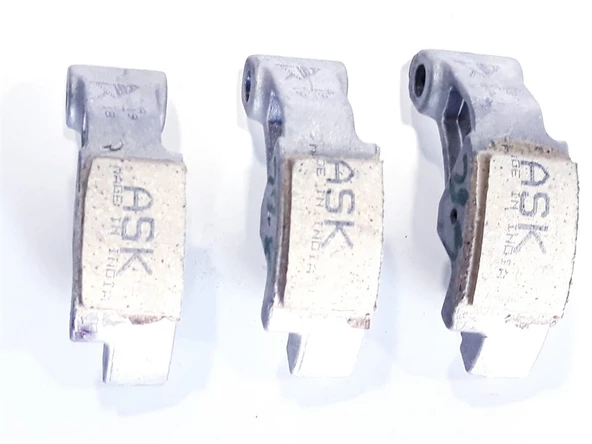 TVS PEP 75-90 ASK ARKA DEBRİYAJ BALATASI 3 LÜ SET - Resim 3