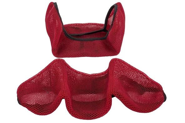 MAXİ SCOOTER KOLTUK FİLESİ CİFT KAT KIRMIZI 3XL ürün görseli 1