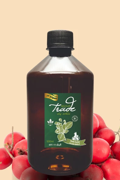 Ev Yapımı Katkısız %100 Doğal Fermantasyon Alıç Sirkesi, Hawthorn Vinegar 500 Ml. ürün görseli 1