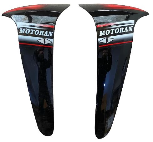 MOTORAN TORRO (NORTON 100 R) SAĞ SOL DIŞ DİZLİK TAKIM SİYAH ürün görseli 1