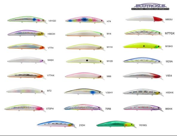 Ecotackle Ultimate Bass 125F 12.5CM 21G Maket Balık  Y61MG ürün görseli 1