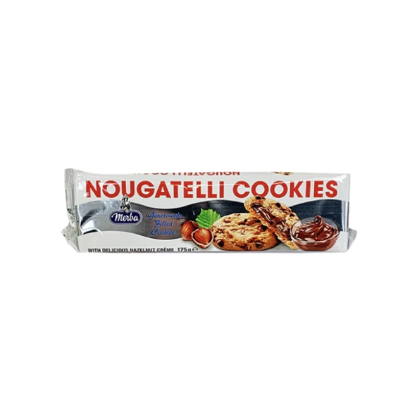 Merba Nougatelli Cookies 175 gr ürün görseli 1