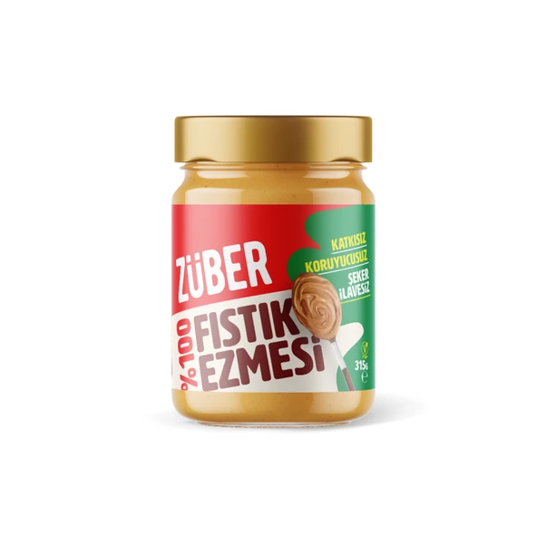 Züber %100 Fıstık Ezmesi 315 gr 1 ADET ürün görseli 1