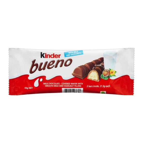 Kinder Bueno T2 43 gr  1 ADET ürün görseli 1