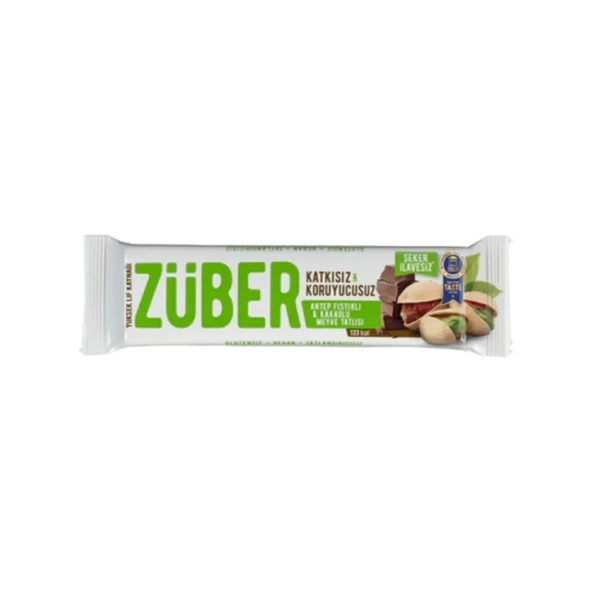Züber Antep Fıstıklı Kakaolu Meyve Tatlsı 40 gr 1 ADET ürün görseli 1