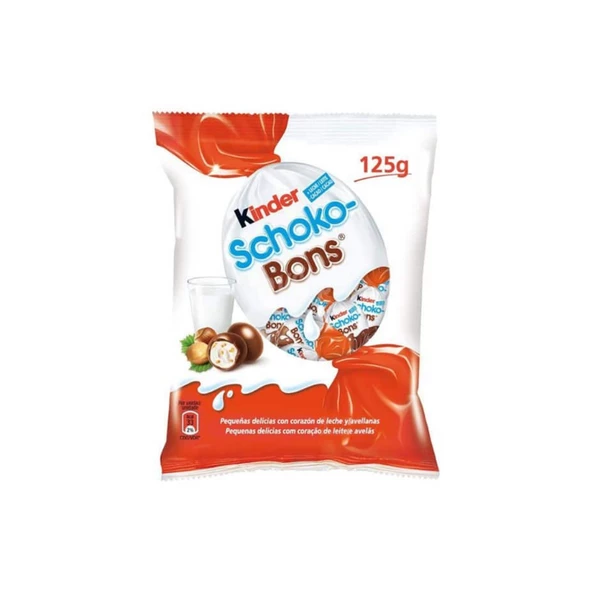 Kinder Schoko Bons 125 gr 1 ADET ürün görseli 1