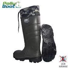 POLLYBOOT KMF BOĞAZLI K.HAKİ/SİYAH ÇİZME NO:43 ürün görseli 1