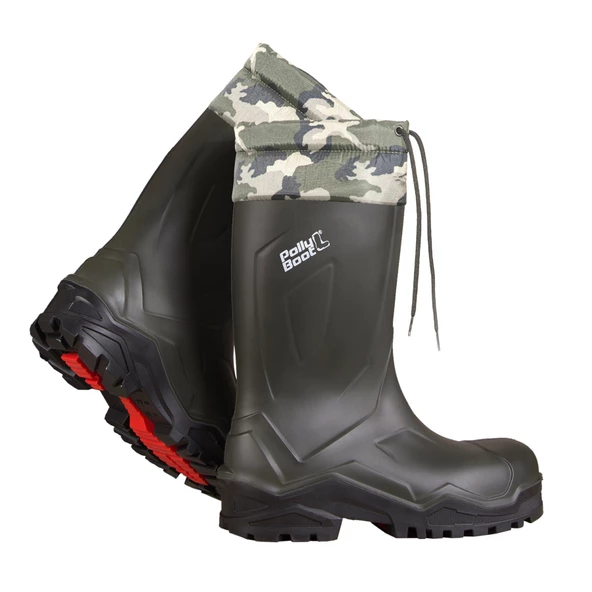 POLLYBOOT KMF BOĞAZLI K.HAKİ/SİYAH ÇİZME NO:44 ürün görseli 1