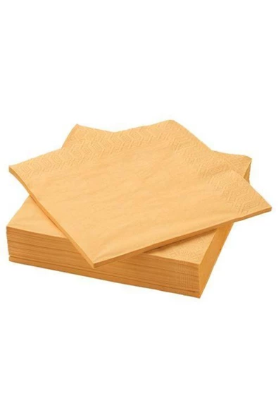 IKEA Fantastısk Peçete, Sarı 40x40 cm, 50 adet - Resim 6