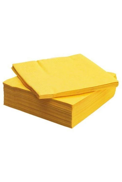 IKEA Fantastısk Peçete, Sarı 40x40 cm, 50 adet ürün görseli 1