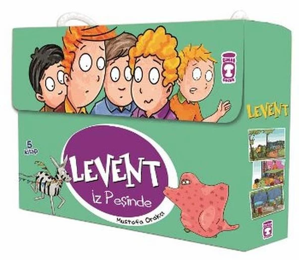 Levent İz Peşinde 1. Set 5 Kitap ürün görseli 1