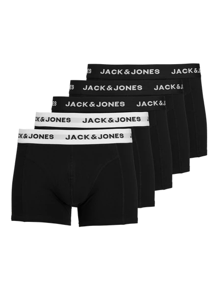 JACK JONES Solıd Erkek Pamuklu 5 li Boxer 12254366 ürün görseli 1