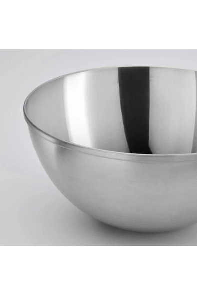 IKEA Blanda Blank Paslanmaz Çelik Servis Kasesi - 12 Cm - Resim 2