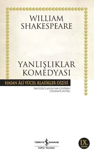 Yanlışlıklar Komedyası Shakespeare Hasan Ali Yücel Klasikler ürün görseli 1