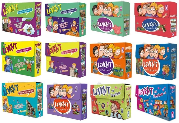 Mustafa Orakçı Levent Serisi 12 Set 60 Kitap ürün görseli 1