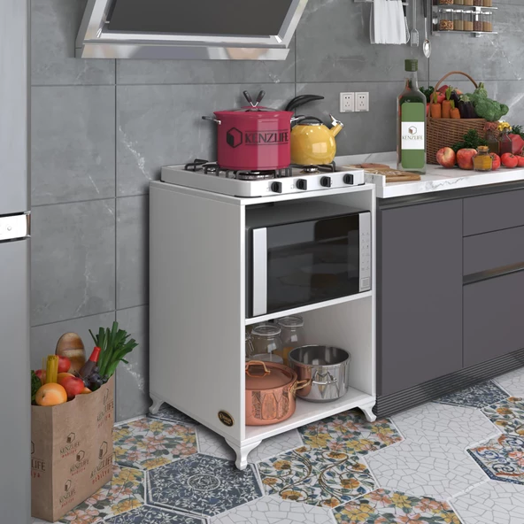 Kenzlife ocak dolabı iclal byz 85*60*57 mutfak klasik setüstü ocak için modül ürün görseli 1