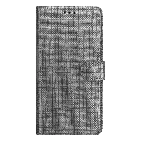 Huawei P40 Lite Kılıf FitCase Fabric Kapaklı Cüzdanlı - Resim 6