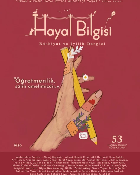 Hayal Bilgisi 53.Sayı Haziran-Temmuz-Ağustos 2024 ürün görseli 1
