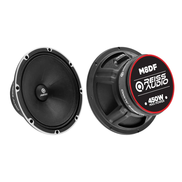Reiss Audio Rs-m8df 20 Cm Oto Midrange Hoparlör Deprem Serisi Çifti 900watt -400 Rms ürün görseli 1