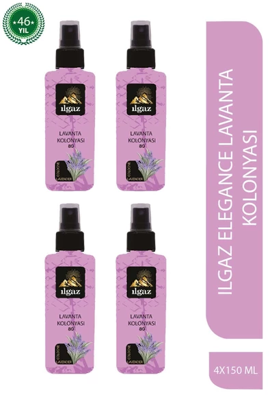 Lavanta Kolonyası Elegance Series 4'lü Eko Paket - 150 Ml ürün görseli 1
