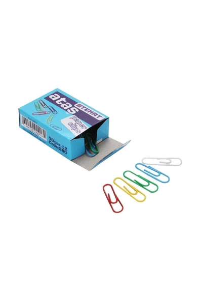 280 Renkli Ataş 28Mm Krt-06052 ürün görseli 1