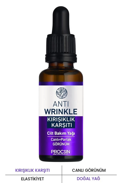 Kırışıklık Ve Ince Çizgi Karşıtı Cilt Bakım Yağı 20 ml ürün görseli 1
