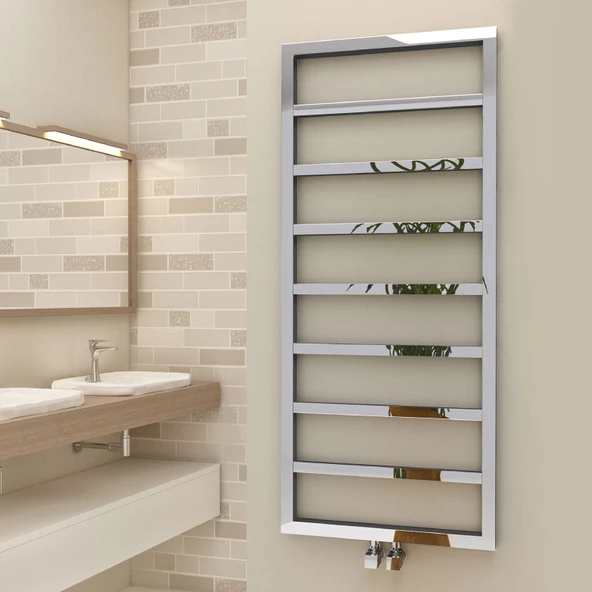 Sanica Salta Havlupan Parlak Çelik 500 x 1200 mm ürün görseli 1