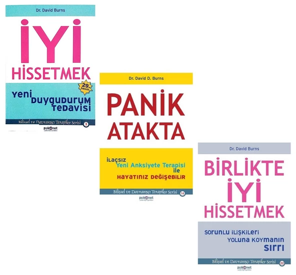 Panik Atakta İyi Hissetmek Birlikte İyi Hissetmek 3 Kitap ürün görseli 1