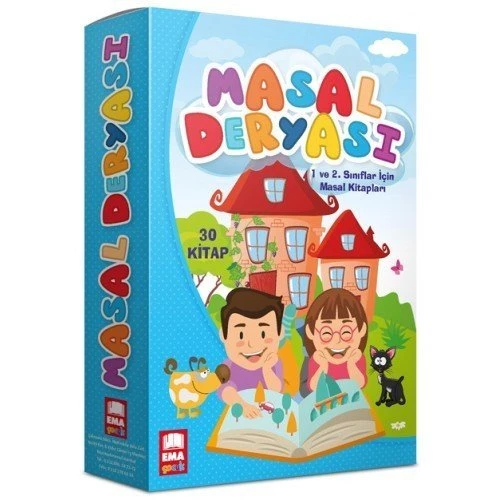 Ema 1. ve 2. Sınıflar için Masal Deryası 30 Kitap ürün görseli 1