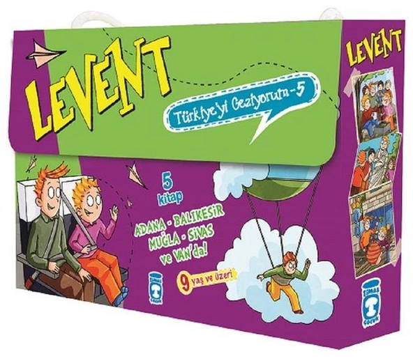 Levent Türkiye'yi Geziyorum 5. Set 5 Kitap ürün görseli 1