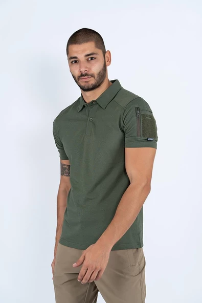 Combat Tactical Outdoor  Tişört Günlük Polo Yaka Tişörtü T-Shirf - 802 ürün görseli 1