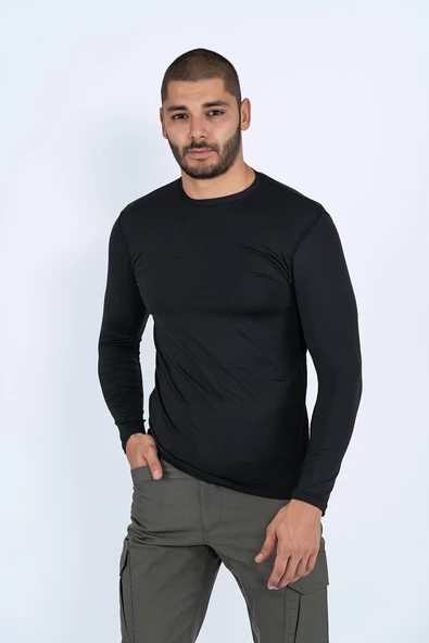 T-SHIRT MICROFİBER BASIC U.KOL - 810 ürün görseli 1