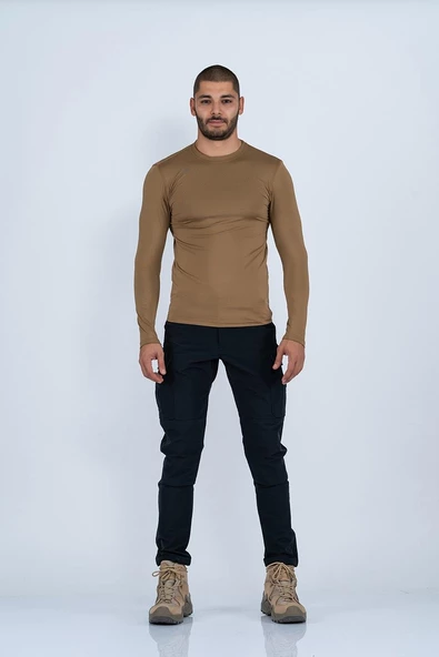 T-SHIRT MICROFİBER BASIC U.KOL - 810 - Resim 4