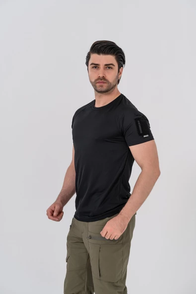 T-SHIRT TACTICAL K.KOL BKT - 801 - Resim 3