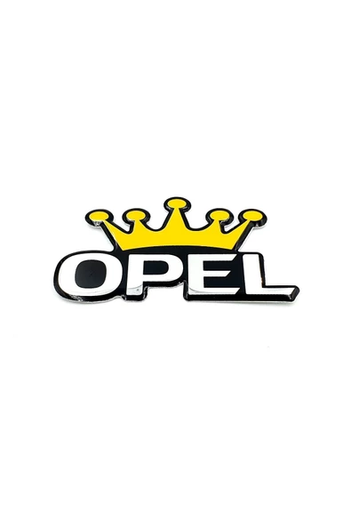 Opel Taç Alüminyum Pleksi Arma - Opel Arma ürün görseli 1
