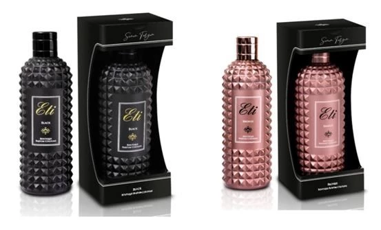 Eti Boutıqua Black Cam Şişe Kolonya 300ML  Eti Kolonya Butik Bronze 300 ml ürün görseli 1