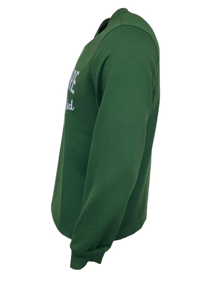SWEATSHIRT BASIC - 902 - YEŞİL - Resim 6