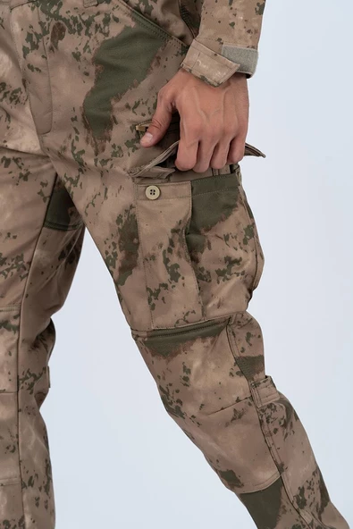 PANTOLON KOMANDO SOFTSHELL KAMUFLAJ - 508 - Resim 5