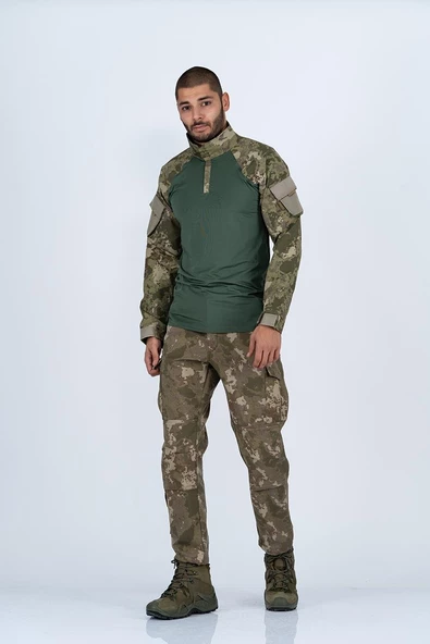PANTOLON KOMANDO SOFTSHELL KAMUFLAJ - 508 - Resim 12