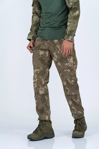 PANTOLON KOMANDO SOFTSHELL KAMUFLAJ - 508 - Resim 3