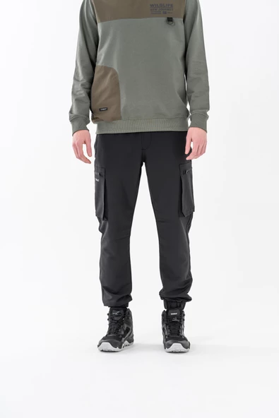 PANTOLON JOGGER HIKING - 523 - N21 - Resim 9
