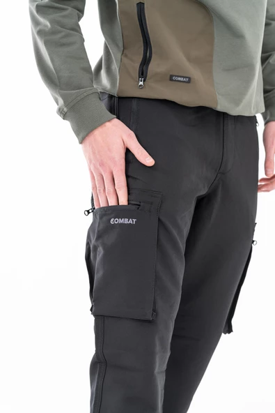 PANTOLON JOGGER HIKING - 523 - N21 - Resim 4