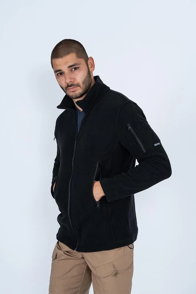 Bikatex Taktik Dik Yaka Erkek Polar Mont - 320 ürün görseli 1