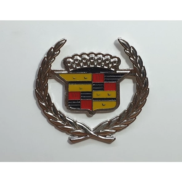 Etiketçilere Cadillac Metal Döküm Arma 8 Cm Boyunda ürün görseli 1