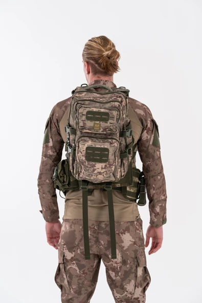 ÇANTA TACTICAL 35 LT-KAMUFLAJ-658 - Resim 2