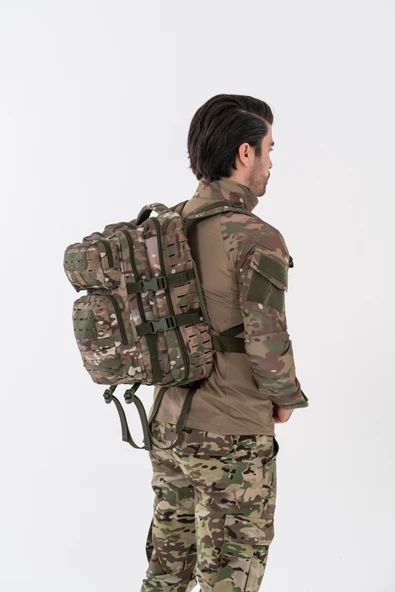 ÇANTA TACTICAL 35 LT-KAMUFLAJ-658 - Resim 3