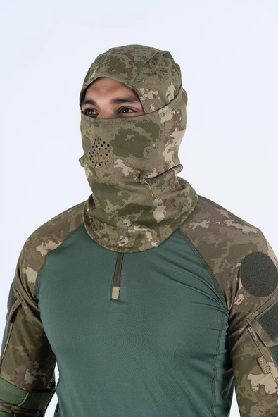KAR MASKESİ BALAKLAVA İNTER KAMUFLAJ - 041 - Resim 2