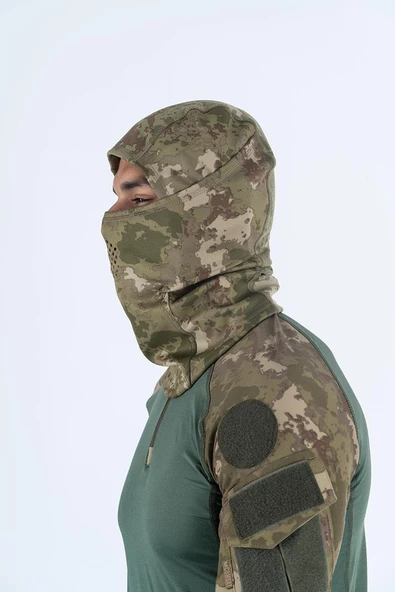KAR MASKESİ BALAKLAVA İNTER KAMUFLAJ - 041 - Resim 3