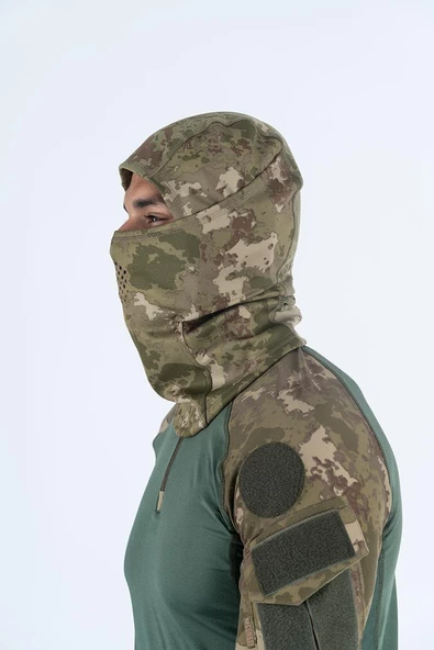 KAR MASKESİ BALAKLAVA İNTER KAMUFLAJ - 041 - Resim 4