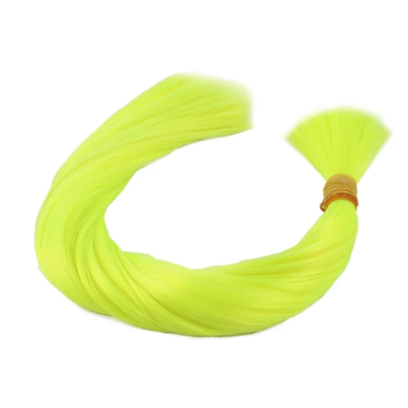 Neon Sarı Renkli Sentetik Boğum Saç - 1Kg SBS-YG2106-PM-14X ürün görseli 1